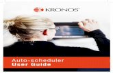 Auto-scheduler User Guide