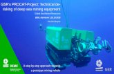 GSR’s PROCAT-Project: Technical de- risking of deep sea ...