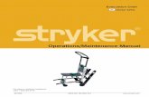 Operations/Maintenance Manual - Stryker Corporation