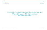 Cisco Collaboration Flex Plan Meetings- Enterprise ...