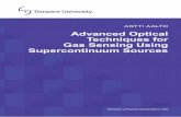 ANTTI AALTO Advanced Optical Techniques for Gas Sensing ...