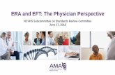 EFT and ERA - Physician Perspective