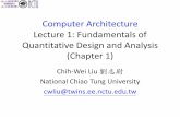 Computer Architecture Lecture 1: Fundamentals of ...