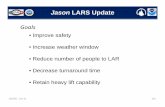 Jason LARS Update - UNOLS