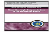 Fiscal Oversight Responsibilities of the Governing Board