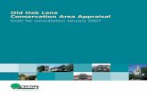 Old Oak Lane Conservation Area Appraisal