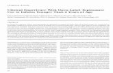 Clinical Experience With Open-Label Topiramate Use in ...