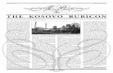 The KoSovo Rubicon