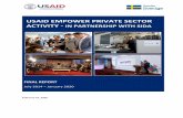 USAID EMPOWER PRIVATE SECTOR ACTIVITY - IN PARTNERSHIP ...
