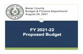 FY 2021-22 Proposed Budget