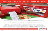 AUTOMATION FOR A BETTER, SAFER KITCHEN