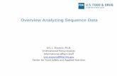 Overview Analyzing Sequence Data