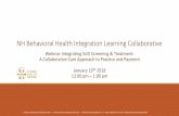 NH Behavioral Health Integration Learning Collaborative