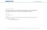 Whitepaper Using Virtual and Mixed Reality Technologies ...