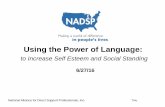 Using the Power of Language - Workforce Transformation
