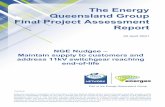 Nudgee Final Project Assessment Report - Energex