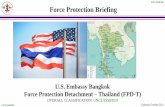 UNCLASSIFIED Force Protection Briefing