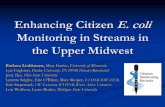 Enhancing Citizen E. coli Monitoring in Streams in the ...