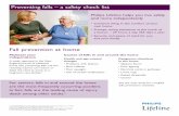 Preventing falls – a safety check list - Palomar Health