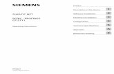 SIMATIC NET Software installation PG/PC - PROFIBUS CP 5711