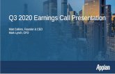 Q3 2020 Earnings Call Presentation - Appian