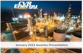 January 2021 Investor Presentation