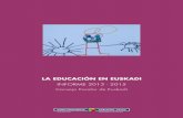 LA EDUCACIÓN EN EUSKADI - Consejo Escolar de Euskadi