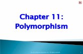 Chapter 11: Polymorphism - GitHub Pages