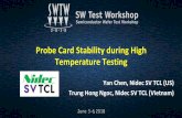 Probe Card Stability during High Temperature Testing