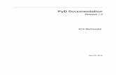 PyD Documentation