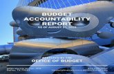BUDGET ACCOUNTABILITY REPORT