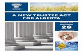 A NEW TRUSTEE ACT FOR ALBERTA