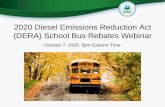 2020 Diesel Emissions Reduction Act (DERA) School Bus ...