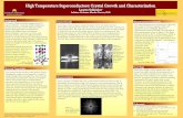 High Temperature Superconductors: Crystal Growth and ...