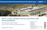 PIP-II, LLRF, Quality Control and HW & SW Documentation