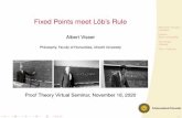 Fixed Points meet Löb's Rule - The Proof Society