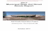 2017 Municipal State Aid Street Needs Report