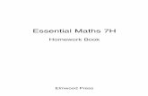 Essential Maths 7H