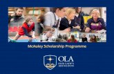 McAuley Scholarship Programme