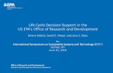 Life Cycle Decision Support in the US EPA's Office of ...