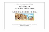 Grade 7 Social Studies MIDDLE SCHOOL