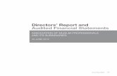 Directors’ Report and Audited Financial Statements