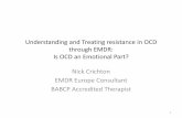 Treating resistance in OCD with EMDR