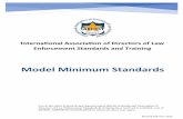 Model Minimum Standards - IADLEST