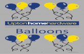 Balloons - Upton Home Hardware