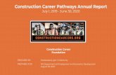 Construction Career Pathways Annual Report