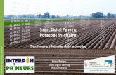 Smart Digital Farming Potatoes in chains - ILVO Vlaanderen