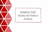 Relatório 2020 Núcleo de Feiras e Eventos