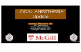 LOCAL ANESTHESIA Update