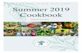 THE NATURE PLACE DAY CAMP Summer 2019 Cookbook